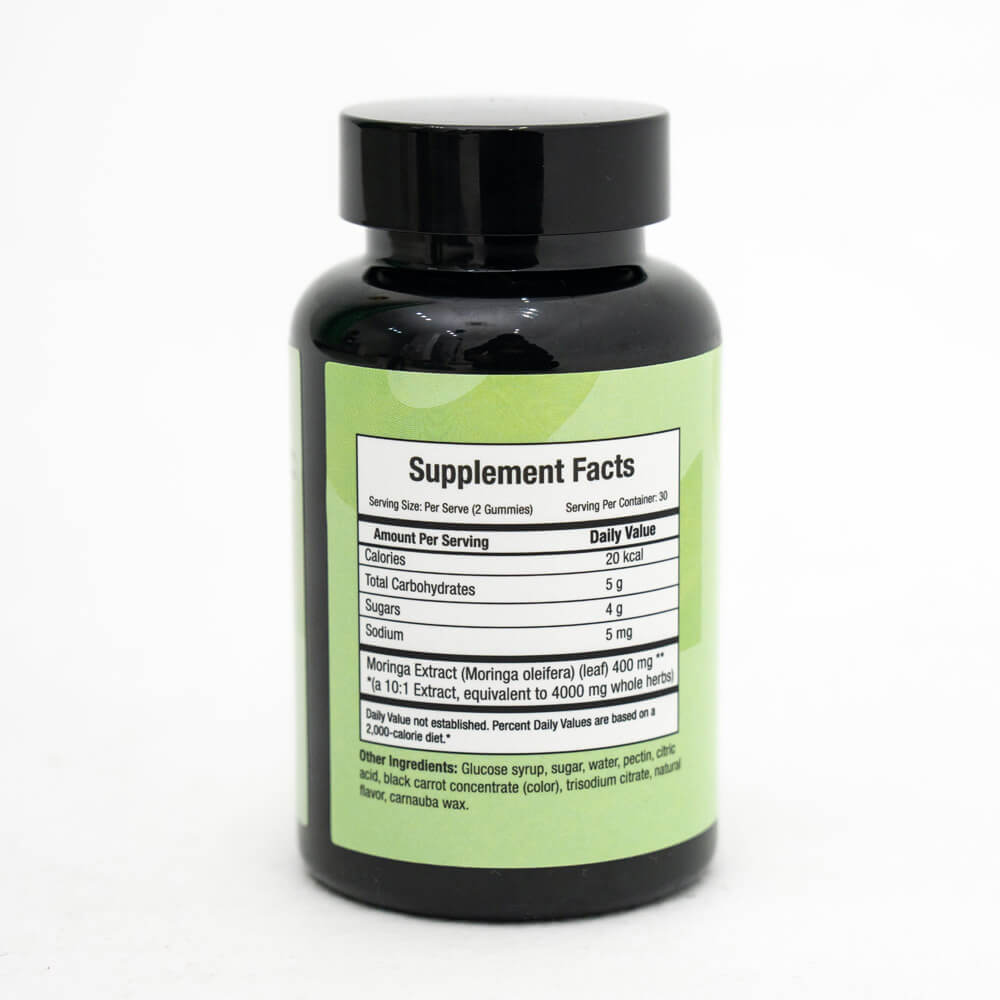 Moringa Leaf Extract 60 Gummies – NATURE'S CORE NZ